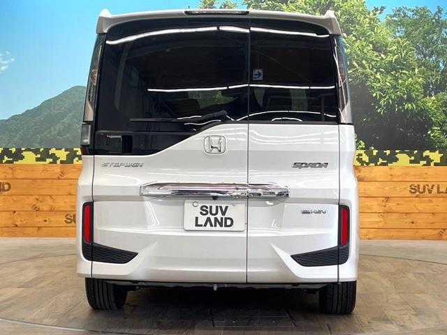 ステップワゴンスパーダ e:HEVスパーダ G・EX ホンダセンシング 両側電動ドア 後席モニター 全周囲カメラ 衝突被害軽減システム レーダークルーズ 禁煙車 ハーフレザーシート スマートキー LEDヘッド ETC2.0 車線逸脱警報 オートライト デュアルエアコン(15枚目)