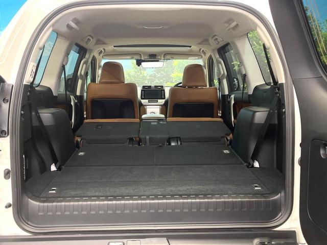 ランドクルーザープラド TX Lパッケージ 70thアニバーサリーリミテッド 4WD サンルーフ 全周囲カメラ 衝突被害軽減システム レーダークルーズ 禁煙車 電動リアゲート レザーシート 前席シートエアコン ドラレコ コーナーセンサー スマートキー LEDヘッド(11枚目)