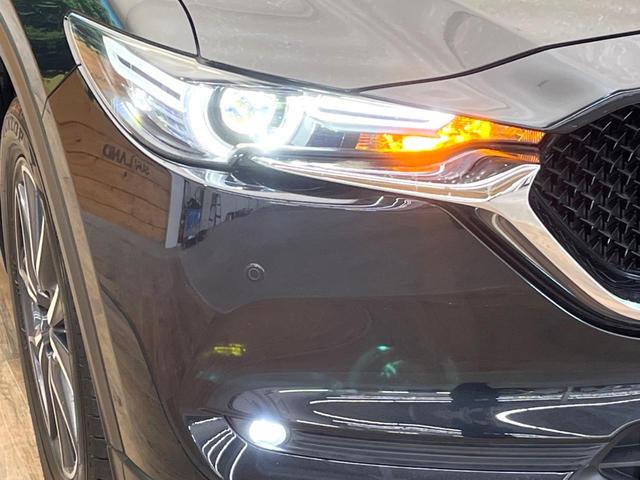 CX-5 XD Lパッケージ 全周囲カメラ レーダークルーズ 電動リアゲート レザーシート ドラレコ コーナーセンサー スマートキー LEDヘッド ETC 車線逸脱警報 オートライト オートエアコン 純正19インチアルミ(12枚目)