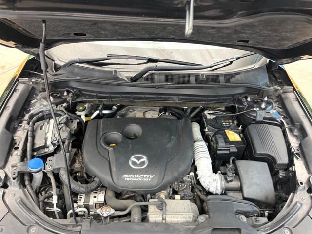 CX-5 XD Lパッケージ 全周囲カメラ レーダークルーズ 電動リアゲート レザーシート ドラレコ コーナーセンサー スマートキー LEDヘッド ETC 車線逸脱警報 オートライト オートエアコン 純正19インチアルミ(18枚目)