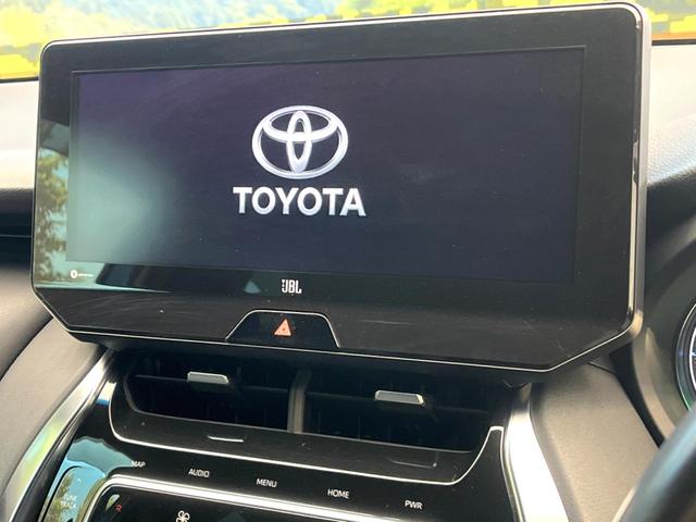 ハリアーハイブリッド Ｚ　レザーパッケージ　４ＷＤ　禁煙車　１２．３型メーカーナビ　モデリスタエアロ　全周囲カメラ　セーフティセンス　レーダークルーズ　純正１９インチアルミ　ＬＥＤヘッド＆フォグ　ＥＴＣ２．０　シートベンチレーション（3枚目）