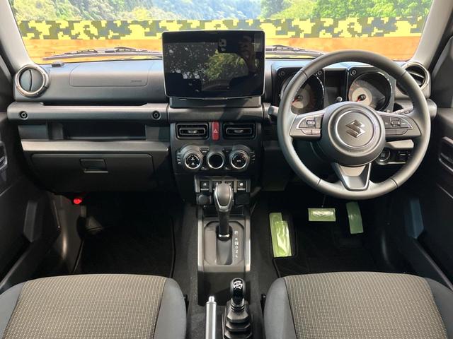ジムニー XC 禁煙車 11インチBIGDA スズキセーフティサポート シートヒーター クルーズコントロール クリアランスソナー 純正16インチアルミ LEDヘッド アイドリングストップ ヘッドライトウォッシャー(2枚目)