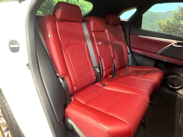RX RX200t Fスポーツ 禁煙車 12.3型メーカーナビ サンルーフ セーフティセンス シートベンチレーション 赤革シート 3眼LEDヘッドライト 純正20インチアルミ 電動パーキングブレーキ レーダークルーズ(9枚目)