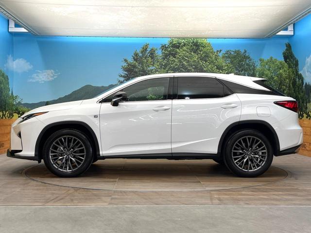 RX RX200t Fスポーツ 禁煙車 12.3型メーカーナビ サンルーフ セーフティセンス シートベンチレーション 赤革シート 3眼LEDヘッドライト 純正20インチアルミ 電動パーキングブレーキ レーダークルーズ(24枚目)