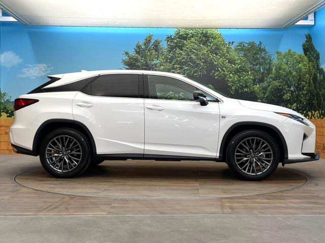 RX RX200t Fスポーツ 禁煙車 12.3型メーカーナビ サンルーフ セーフティセンス シートベンチレーション 赤革シート 3眼LEDヘッドライト 純正20インチアルミ 電動パーキングブレーキ レーダークルーズ(25枚目)