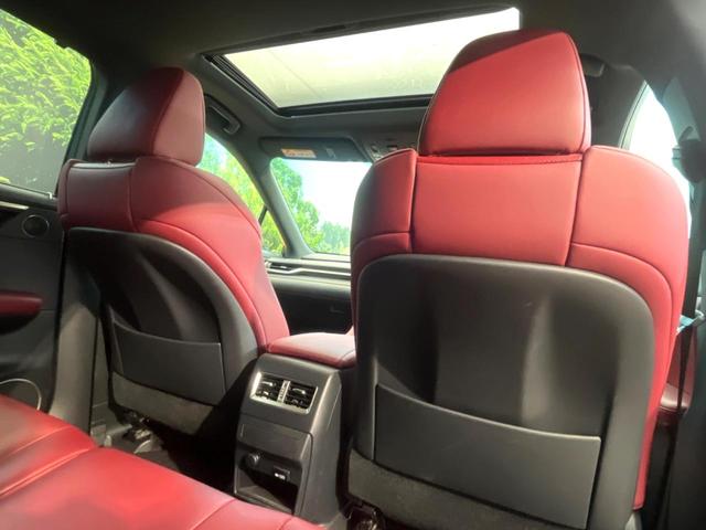 RX RX200t Fスポーツ 禁煙車 12.3型メーカーナビ サンルーフ セーフティセンス シートベンチレーション 赤革シート 3眼LEDヘッドライト 純正20インチアルミ 電動パーキングブレーキ レーダークルーズ(70枚目)