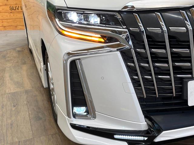アルファード 2.5S Aパッケージ 禁煙車 TRDフルエアロ 純正10インチナビ 両側電動スライドドア フリップダウンモニター バックカメラ レーダークルーズ 衝突被害軽減システム 100V電源 LEDヘッド ドラレコ ETC(13枚目)