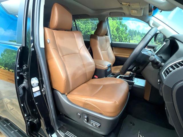 ランドクルーザープラド TX Lパッケージ 70thアニバーサリーリミテッド 禁煙車 サンルーフ 4WD メーカー純正9インチナビ バックカメラ プリクラッシュセーフティ レーダークルーズ 茶革シート シートヒーター LEDヘッド スマートキー 純正18インチアルミ(8枚目)