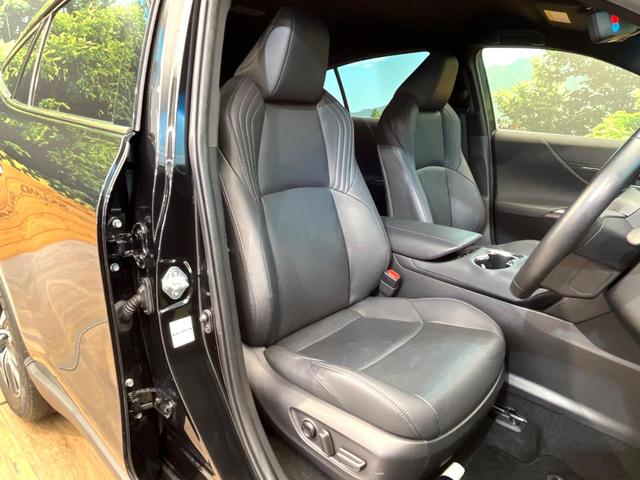 ハリアーハイブリッド Ｇ　レザーパッケージ　禁煙車　メーカー純正８インチナビ　バックカメラ　プリクラッシュセーフティ　レーダークルーズ　シートベンチェーション　シートヒーター　デジタルインナーミラー　ＬＥＤヘッド　ＥＴＣ　純正１８インチアルミ（8枚目）