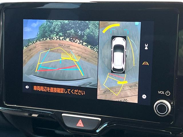 ヤリスクロス ハイブリッドＺ　禁煙車　純正８型ディスプレイ　全周囲カメラ　プリクラッシュセーフティ　レーダークルーズ　シートヒーター　ＬＥＤヘッド　ＥＴＣ　ドラレコ　スマートキー　オートマチックハイビーム　純正１８インチアルミ（4枚目）