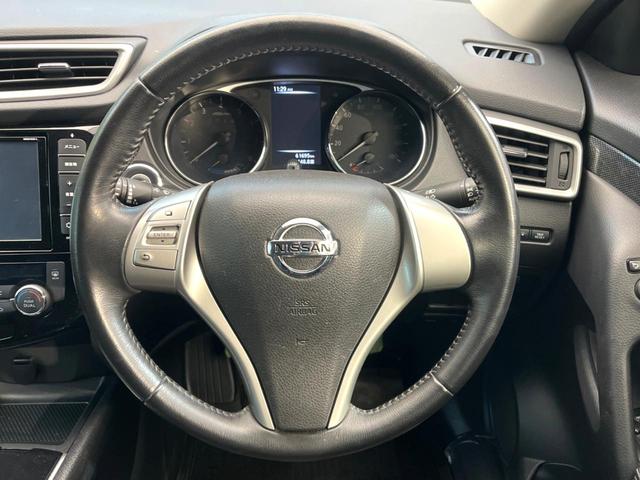 エクストレイル ２０Ｘ　ハイブリッド　エマージェンシーブレーキＰ　禁煙車　純正ナビ　バックカメラ　４ＷＤ　パワーバックドア　シートヒーター　ＬＥＤヘッド　ＥＴＣ　ドラレコ　スマートキー　オートライト　オートエアコン　横滑り防止　純正１７インチアルミ（11枚目）