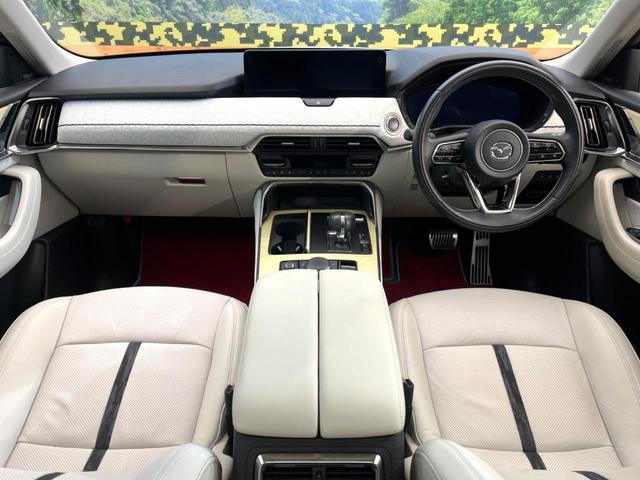 CX-60 XD-ハイブリッド プレミアムモダン メーカー純正12.3インチナビ サンルーフ 4WD BOSEサウンド 全周囲カメラ スマートシティブレーキサポート 白革シート ブラインドスポットモニター LEDヘッド ETC 純正20インチアルミ(2枚目)