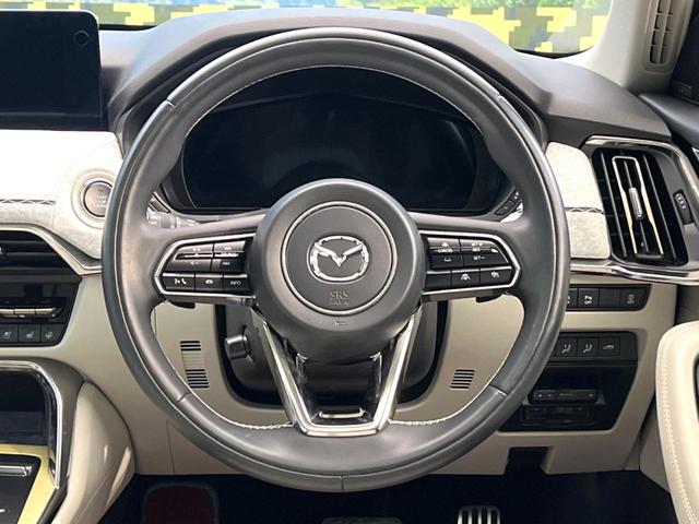 CX-60 XD-ハイブリッド プレミアムモダン メーカー純正12.3インチナビ サンルーフ 4WD BOSEサウンド 全周囲カメラ スマートシティブレーキサポート 白革シート ブラインドスポットモニター LEDヘッド ETC 純正20インチアルミ(11枚目)