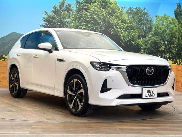 CX-60 XD-ハイブリッド プレミアムモダン メーカー純正12.3インチナビ サンルーフ 4WD BOSEサウンド 全周囲カメラ スマートシティブレーキサポート 白革シート ブラインドスポットモニター LEDヘッド ETC 純正20インチアルミ(16枚目)