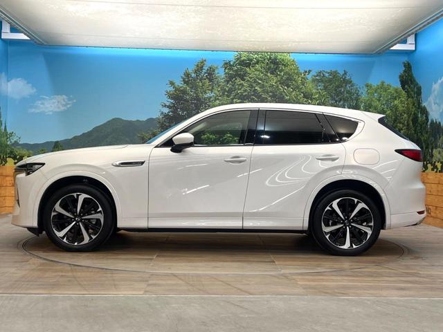 CX-60 XD-ハイブリッド プレミアムモダン メーカー純正12.3インチナビ サンルーフ 4WD BOSEサウンド 全周囲カメラ スマートシティブレーキサポート 白革シート ブラインドスポットモニター LEDヘッド ETC 純正20インチアルミ(24枚目)