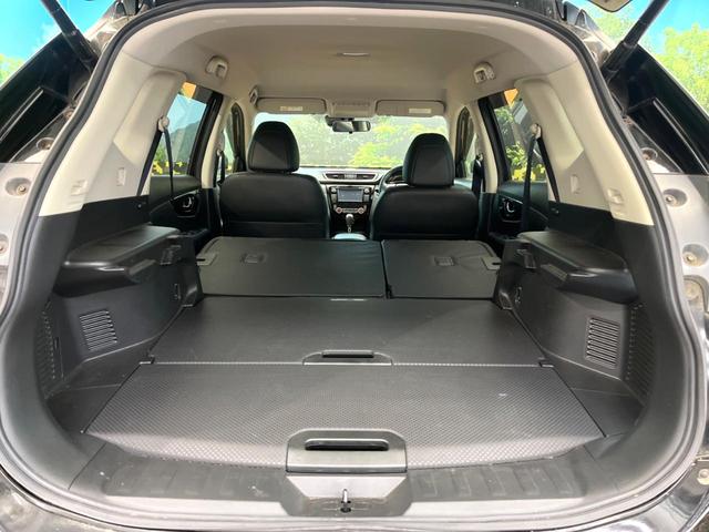 エクストレイル ２０Ｘｔｔ　エマージェンシーブレーキパッケージ　ＳＤナビ　全周囲カメラ　衝突被害軽減システム　電動リアゲート　コーナーセンサー　スマートキー　ＬＥＤヘッド　ルーフレール　ビルトインＥＴＣ　クルコン　車線逸脱警報　オートライト　デュアルエアコン（41枚目）