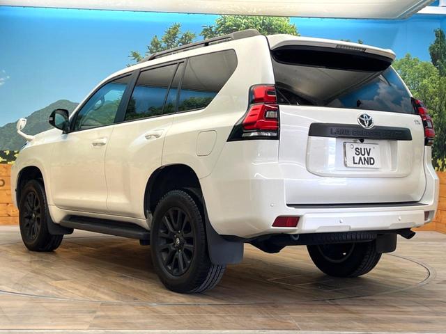 ランドクルーザープラド ＴＸ　Ｌパッケージ　マットブラックエディション　禁煙車　純正ナビ　サンルーフ　４ＷＤ　バックカメラ　プリクラッシュセーフティ　レーダークルーズ　ＬＥＤヘッド　ＥＴＣ　ドラレコ　スマートキー　オートマチックハイビーム　純正１８インチアルミ（27枚目）