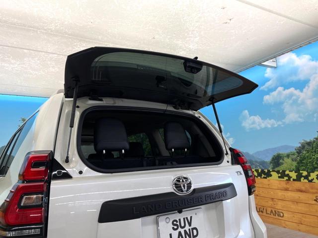 ランドクルーザープラド ＴＸ　Ｌパッケージ　マットブラックエディション　禁煙車　純正ナビ　サンルーフ　４ＷＤ　バックカメラ　プリクラッシュセーフティ　レーダークルーズ　ＬＥＤヘッド　ＥＴＣ　ドラレコ　スマートキー　オートマチックハイビーム　純正１８インチアルミ（29枚目）