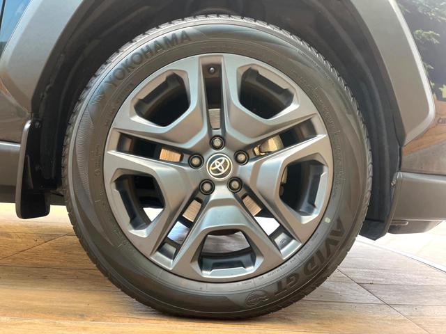 RAV4 アドベンチャー メーカー純正10.5インチナビ 4WD 全周囲カメラ プリクラッシュセーフティ レーダークルーズ ブラインドスポットモニター デジタルインナーミラー LEDヘッド 純正19インチアルミ(28枚目)