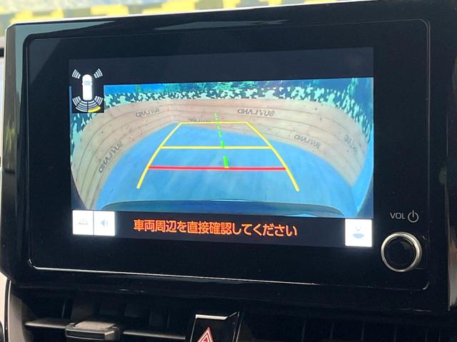 カローラクロス ハイブリッド　Ｇ　禁煙車　メーカー純正８インチナビ　バックカメラ　プリクラッシュセーフティ　レーダークルーズ　オートマチックハイビーム　横滑り防止装置　ＬＥＤヘッド　ＥＴＣ　スマートキー　純正１７インチアルミ（4枚目）