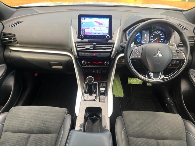 エクリプスクロスＰＨＥＶ Ｐ　４ＷＤ　全周囲カメラ　衝突被害軽減システム　レーダークルーズ　禁煙車　電動リアゲート　ハーフレザーシート　パワーシート　ドラレコ　コーナーセンサー　スマートキー　ＬＥＤヘッド　ＥＴＣ（2枚目）