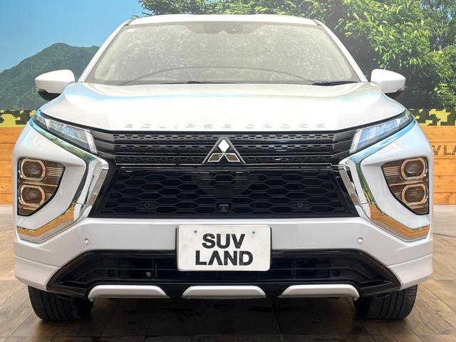 エクリプスクロスＰＨＥＶ Ｐ　４ＷＤ　全周囲カメラ　衝突被害軽減システム　レーダークルーズ　禁煙車　電動リアゲート　ハーフレザーシート　パワーシート　ドラレコ　コーナーセンサー　スマートキー　ＬＥＤヘッド　ＥＴＣ（14枚目）