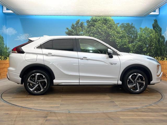 エクリプスクロスＰＨＥＶ Ｐ　４ＷＤ　全周囲カメラ　衝突被害軽減システム　レーダークルーズ　禁煙車　電動リアゲート　ハーフレザーシート　パワーシート　ドラレコ　コーナーセンサー　スマートキー　ＬＥＤヘッド　ＥＴＣ（25枚目）