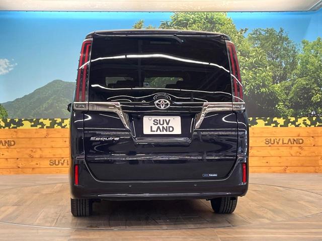 エスクァイア Gi プレミアムパッケージ ブラックテーラード 両側電動ドア 後席モニター バックカメラ 衝突被害軽減システム 禁煙車 ハーフレザーシート ドラレコ コーナーセンサー スマートキー LEDヘッド ビルトインETC クルコン 純正15インチアルミ(15枚目)