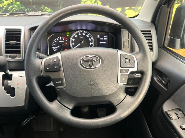 ハイエースワゴン GL プリクラッシュセーフティ デジタルインナーミラー 片側パワースライドドア ETC スマートキー オートマチックハイビーム 横滑り防止装置 車線逸脱防止支援システム 純正15インチアルミ(12枚目)