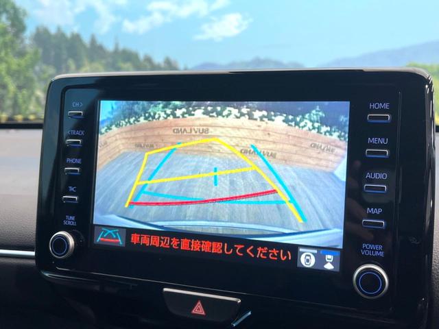 ヤリスクロス ハイブリッドZ 禁煙車 メーカー純正8インチナビ バックカメラ プリクラッシュセーフティ レーダークルーズ ブラインドスポットモニター シートヒーター LEDヘッド ETC スマートキー 純正18インチアルミ(4枚目)