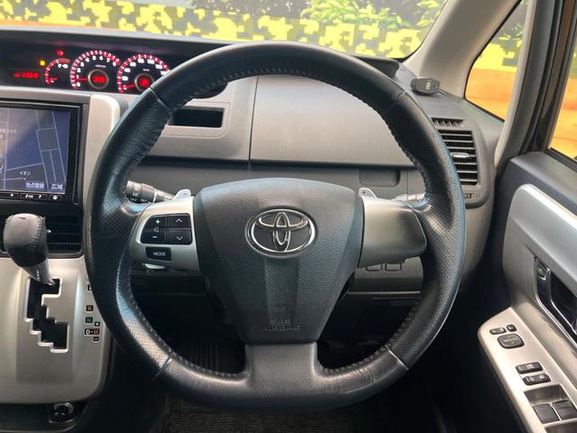 ヴォクシー ZS 煌 両側電動スライドドア フリップダウンモニター パドルシフト ナビ バックカメラ ドラレコ ETC スマートキー オートライト 8人乗り オートエアコン(12枚目)