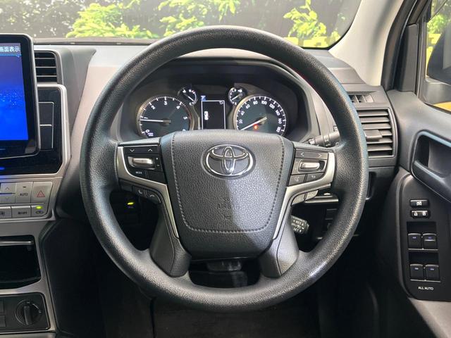 ランドクルーザープラド ＴＸ　４ＷＤ　ディーゼル（軽油）　バックカメラ　衝突被害軽減システム　レーダークルーズ　禁煙車　ドラレコ　コーナーセンサー　スマートキー　ＬＥＤヘッド　ビルトインＥＴＣ　純正１７インチアルミ（12枚目）