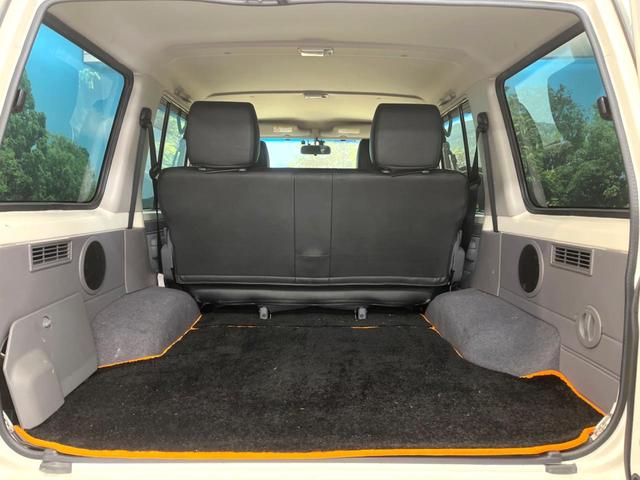 ランドクルーザー70 バン MT車 4WD ナビゲーション バックカメラ 純正16インチアルミ ドラレコ ETC(51枚目)