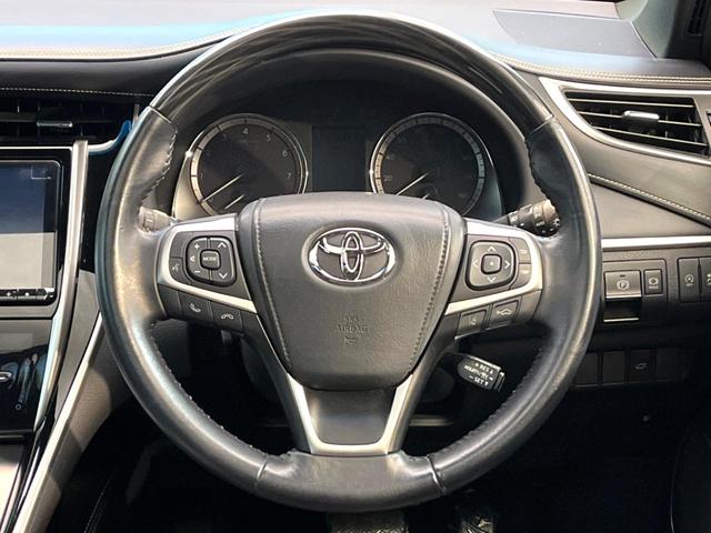 ハリアー プレミアム　メタル　アンド　レザーパッケージ　９インチナビ　サンルーフ　バックカメラ　プリクラッシュセーフティ　レーダークルーズ　黒革シート　パワーバックドア　シーケンシャルターン　シートヒーター　シートベンチェーション　純正１８インチアルミ（11枚目）