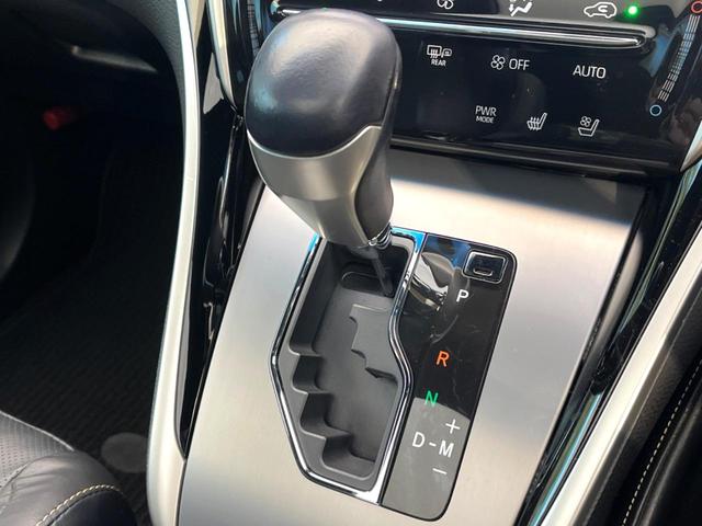 ハリアー プレミアム　メタル　アンド　レザーパッケージ　９インチナビ　サンルーフ　バックカメラ　プリクラッシュセーフティ　レーダークルーズ　黒革シート　パワーバックドア　シーケンシャルターン　シートヒーター　シートベンチェーション　純正１８インチアルミ（59枚目）