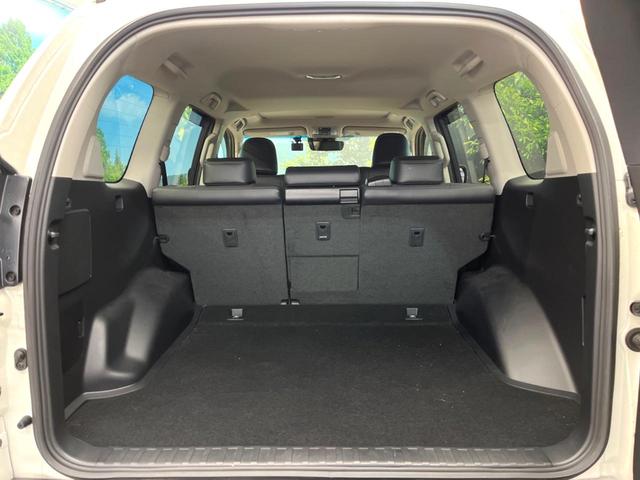 ランドクルーザープラド TX Lパッケージ メーカー純正9インチナビ 全周囲カメラ サンルーフ プリクラッシュセーフティ レーダークルーズ 黒革シート ブラインドスポットモニター LEDヘッド ETC ドラレコ 純正17インチアルミ(65枚目)