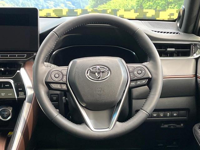 ハリアーハイブリッド Ｚ　レザーパッケージ　登録済未使用車　１２．３型メーカーナビ　全周囲カメラ　セーフティセンス　調光パノラマルーフ　ダブルファンクションランプ　純正１９インチアルミ　シートベンチレーション　電動リアゲート　ＥＴＣ２．０（11枚目）