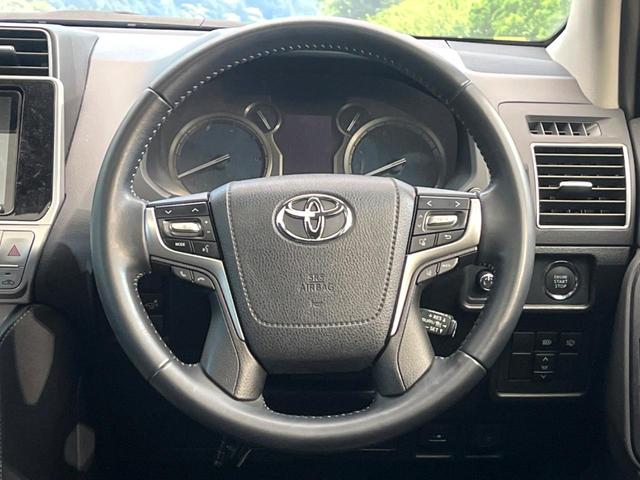 ランドクルーザープラド ＴＸ　Ｌパッケージ　マットブラックエディション　サンルーフ　トヨタセーフティセンス　シートベンチレーション　レーダークルーズコントロール　ＳＤナビ　バックカメラ　後席モニター　ＬＥＤヘッドライト　純正１８インチアルミ　ドラレコ　ＥＴＣ（12枚目）