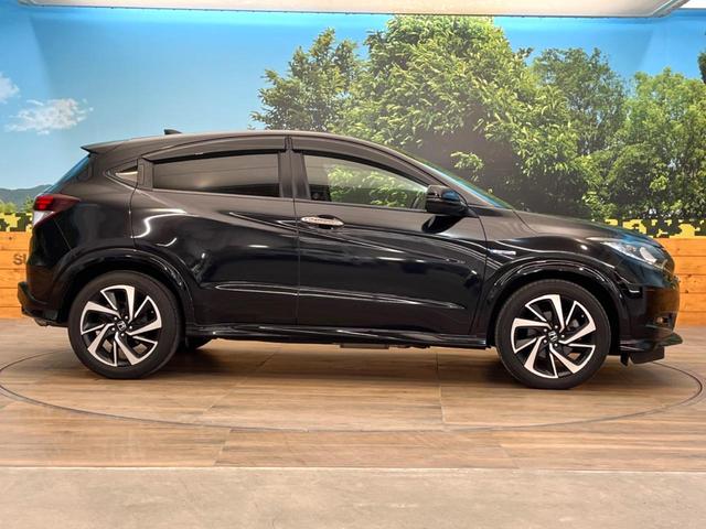 ヴェゼル ハイブリッドＲＳ・ホンダセンシング　純正ＳＤナビ　バックカメラ　衝突被害軽減システム　禁煙車　ハーフレザーシート　スマートキー　ＬＥＤヘッド　ビルトインＥＴＣ　純正１８インチアルミ　車線逸脱警報　オートライト　デュアルエアコン（26枚目）