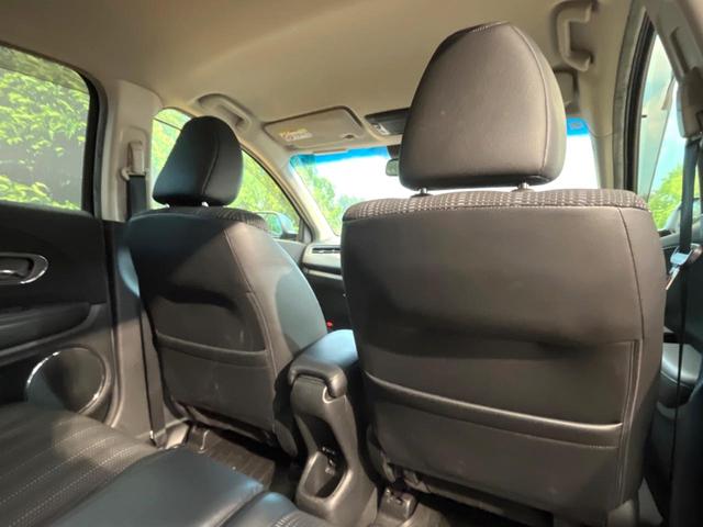 ヴェゼル ハイブリッドＺ　禁煙車　純正ＳＤナビ　バックカメラ　衝突被害軽減システム　ハーフレザーシート　スマートキー　ＬＥＤヘッド　ビルトインＥＴＣ　クルコン　純正１７インチアルミ　オートライト　デュアルエアコン（37枚目）