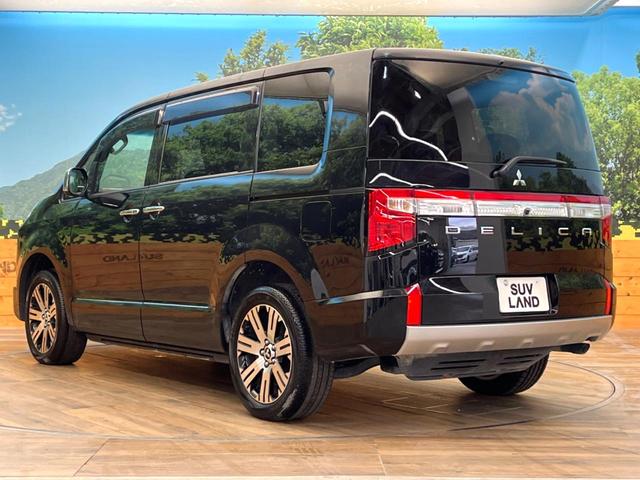 デリカＤ：５ Ｐ　４ＷＤ　禁煙車　ディーゼル（軽油）　両側電動ドア　純正ＳＤナビ　バックカメラ　衝突被害軽減システム　電動リアゲート　パワーシート　ドラレコ　スマートキー　ＬＥＤヘッド　ビルトインＥＴＣ（29枚目）