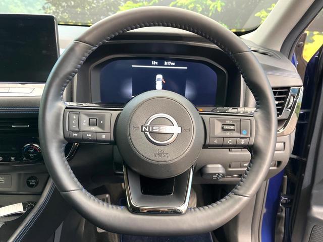 エクストレイル オーテック e-4ORCE アドバンスドパッケージ 純正12.3型ナビ 全周囲カメラ 4WD プロパイロット レーダークルーズ 電動リアゲート レザーシート 全席シートヒーター ドラレコ コーナーセンサー スマートキー LEDヘッド フルセグTV(11枚目)