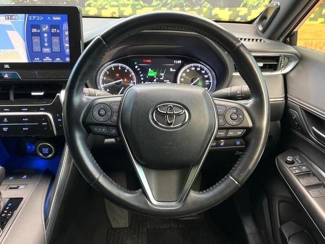 ハリアー Ｚ　レザーパッケージ　禁煙車　ＪＢＬサウンド　トヨタセーフティセンス　純正１２．３型ナビ　電動リアゲート　全周囲カメラ　ＥＴＣ２．０　ドラレコ　レザーシート　前席シートエアコン　コーナーセンサー　ＬＥＤヘッド（11枚目）