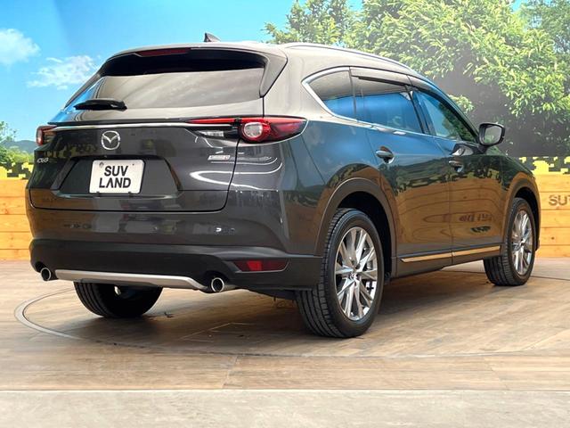 CX-8 XD Lパッケージ ターボ ディーゼル 禁煙車 全周囲カメラ BOSEサウンド 衝突被害軽減システム レーダークルーズ 電動リアゲート レザーシート コーナーセンサー スマートキー LEDヘッド(18枚目)