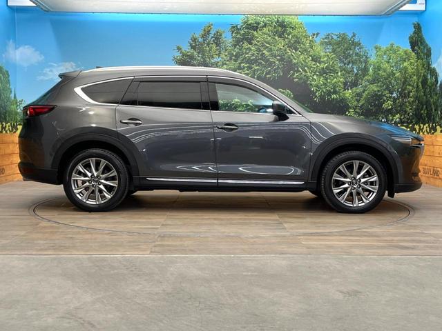 CX-8 XD Lパッケージ ターボ ディーゼル 禁煙車 全周囲カメラ BOSEサウンド 衝突被害軽減システム レーダークルーズ 電動リアゲート レザーシート コーナーセンサー スマートキー LEDヘッド(24枚目)