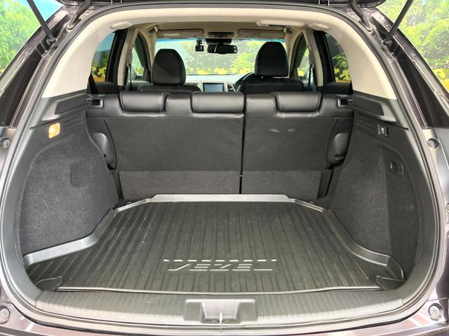 ヴェゼル ハイブリッドＺ　禁煙車　純正８インチナビ　バックカメラ　寒冷地仕様　シティブレーキアクティブシステム　ハーフレザーシート　ドラレコ　コーナーセンサー　スマートキー　ＬＥＤヘッド　ルーフレール　ＥＴＣ　クルコン（59枚目）