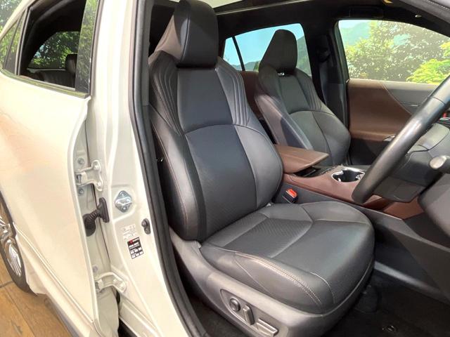 ハリアーハイブリッド Ｚ　レザーパッケージ　禁煙車　フルエアロ　サンルーフ　１２．３インチディスプレイオーディオ　ＪＢＬサウンド　全周囲カメラ　トヨタセーフティ　レーダークルーズ　電動リアゲート　レザーシート　前席シートエアコン　ドラレコ（8枚目）