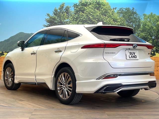 ハリアーハイブリッド Ｚ　レザーパッケージ　禁煙車　フルエアロ　サンルーフ　１２．３インチディスプレイオーディオ　ＪＢＬサウンド　全周囲カメラ　トヨタセーフティ　レーダークルーズ　電動リアゲート　レザーシート　前席シートエアコン　ドラレコ（27枚目）