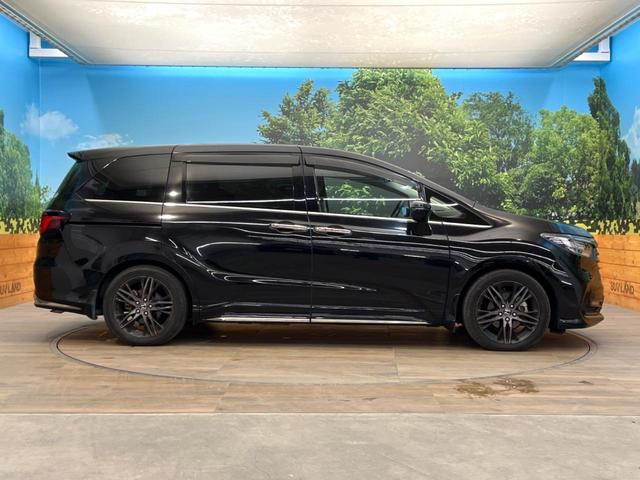 オデッセイハイブリッド ｅ：ＨＥＶアブソルート・ＥＸ　禁煙車　両側電動ドア　純正９インチナビ　全周囲カメラ　電動リアゲート　ホンダセンシング　ハーフレザーシート　ドラレコ　コーナーセンサー　スマートキー　ＬＥＤヘッド　ビルトインＥＴＣ（26枚目）