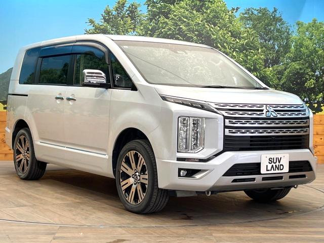デリカＤ：５ Ｐ　禁煙車　４ＷＤ　ディーゼル（軽油）　ターボ　両側電動ドア　純正１０．１インチナビ　バックカメラ　ｅ－Ａｓｓｉｓｔ　レーダークルーズ　電動リアゲート　レザーシート　パワーシート　ドラレコ　ＬＥＤヘッド（35枚目）